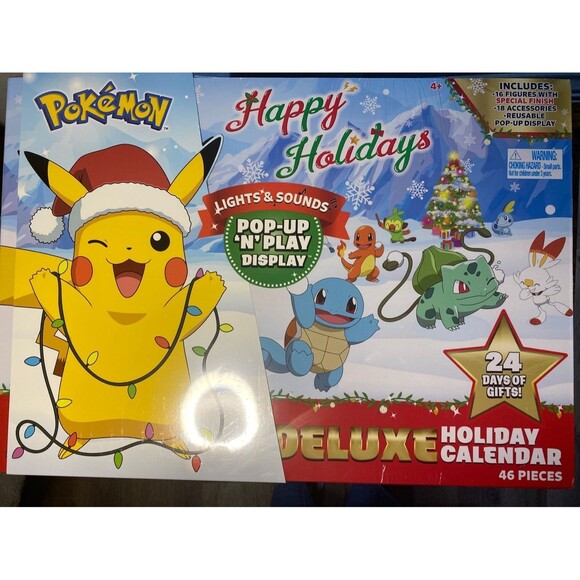 Pokemon - Battle Figure Multipack Deluxe Holiday Advent Calendar - Picture 1 of 12